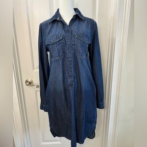 White House Black Market Denim Dress